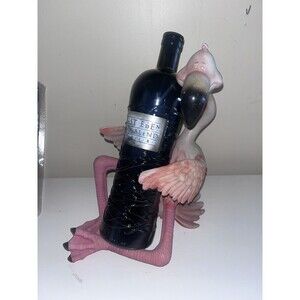 Direct Connection Flamingo Wine Holder Vintage Scary Liquor Rack